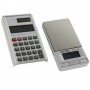 Digitalwaage & Taschenrechner 0,01 - 300g Silber