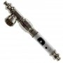 Schraubpfeife aus Metall Lnge 130mm Modell 1