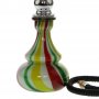 Shisha in Rastafarben Hhe 55cm