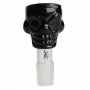 Weedstar Glaskopf Skull Bowl schwarz 18,8mm