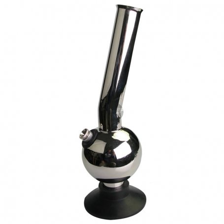Metallbong verchromt 27cm