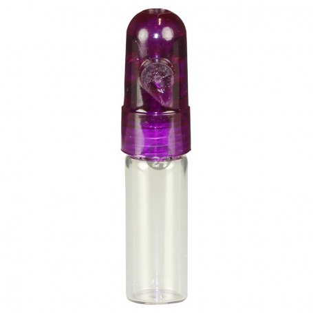 Schnupfdosierer Gro lila 7,2 cm