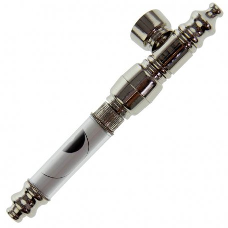 Schraubpfeife aus Metall Lnge 130mm Modell 1